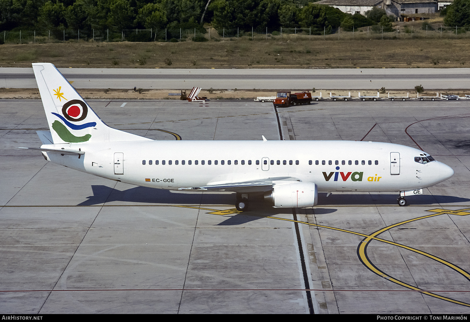 Aircraft Photo of EC-GGE | Boeing 737-36E | Viva Air | AirHistory.net #229635