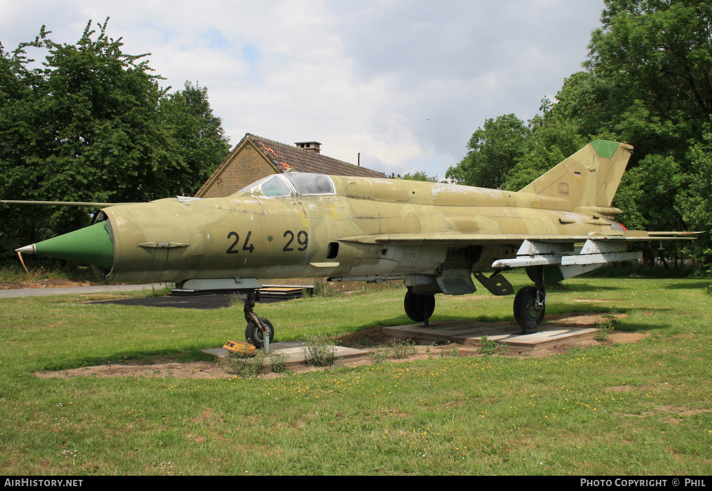 Aircraft Photo of 2429 | Mikoyan-Gurevich MiG-21bis | Germany - Air Force | AirHistory.net #229641