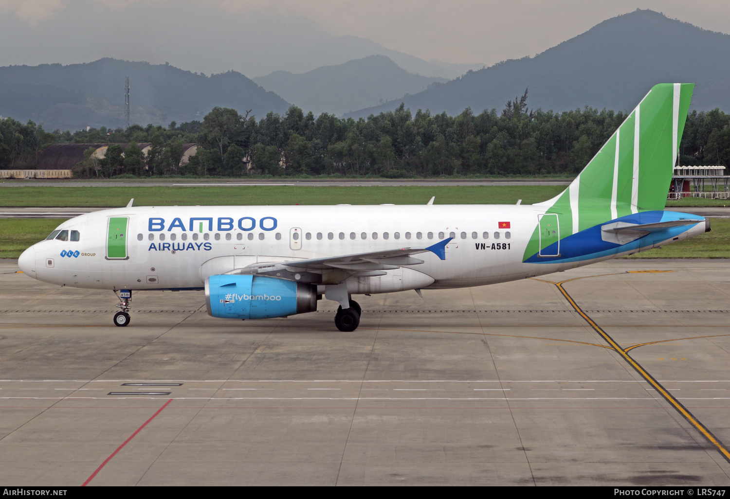 Aircraft Photo of VN-A581 | Airbus A319-132 | Bamboo Airways | AirHistory.net #229646