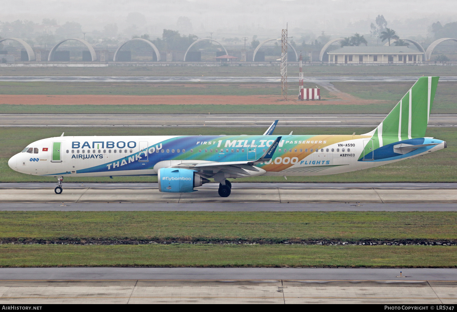 Aircraft Photo of VN-A590 | Airbus A321-251N | Bamboo Airways | AirHistory.net #229652