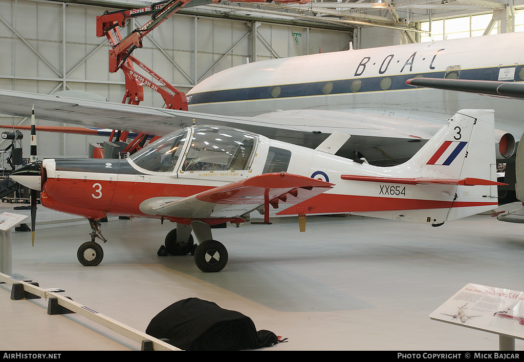 Aircraft Photo of XX654 | Scottish Aviation Bulldog T1 | UK - Air Force | AirHistory.net #229657
