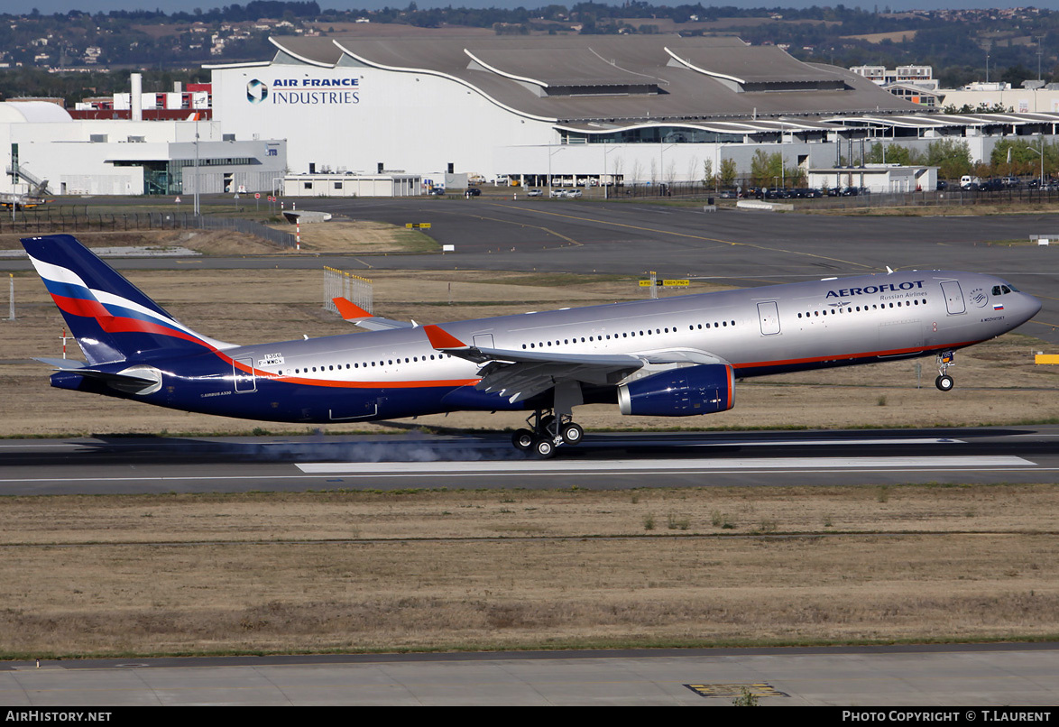 Aircraft Photo of F-WWCV | Airbus A330-343 | Aeroflot - Russian Airlines | AirHistory.net #229662