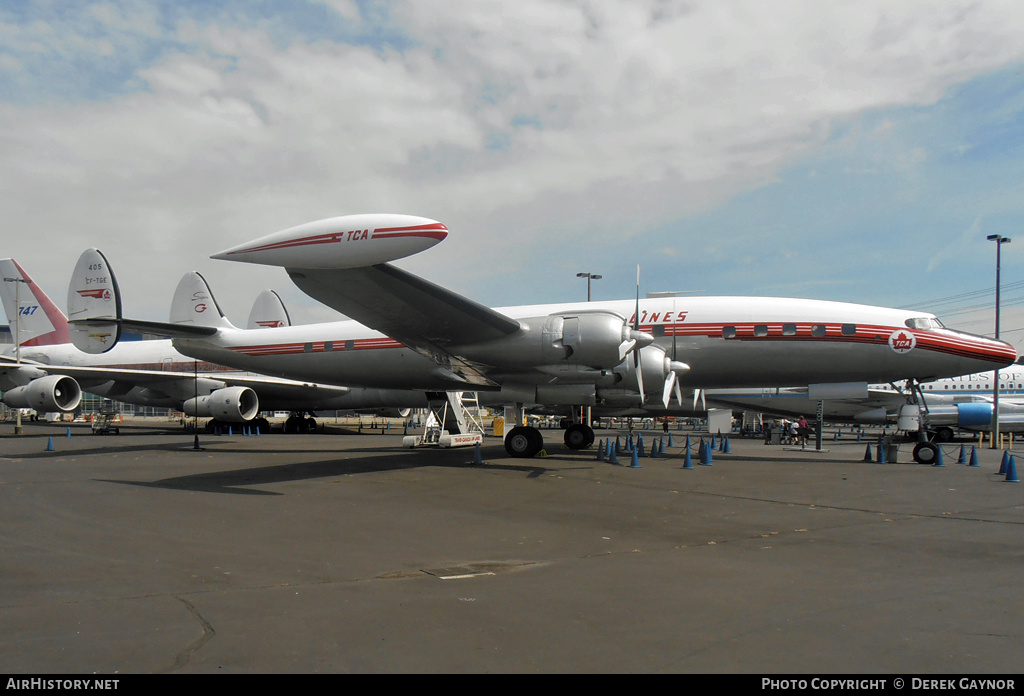 Aircraft Photo of CF-TGE | Lockheed L-1049G Super Constellation | Trans-Canada Air Lines - TCA | AirHistory.net #229670