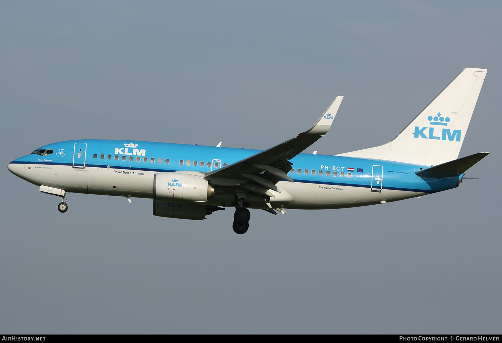 Aircraft Photo of PH-BGT | Boeing 737-7K2 | KLM - Royal Dutch Airlines | AirHistory.net #229680