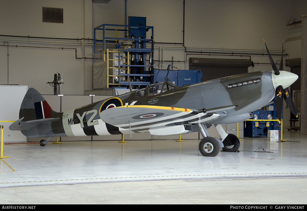 Aircraft Photo of C-GYQQ / MK304 | Supermarine 361 Spitfire HF9C | UK - Air Force | AirHistory.net #229714