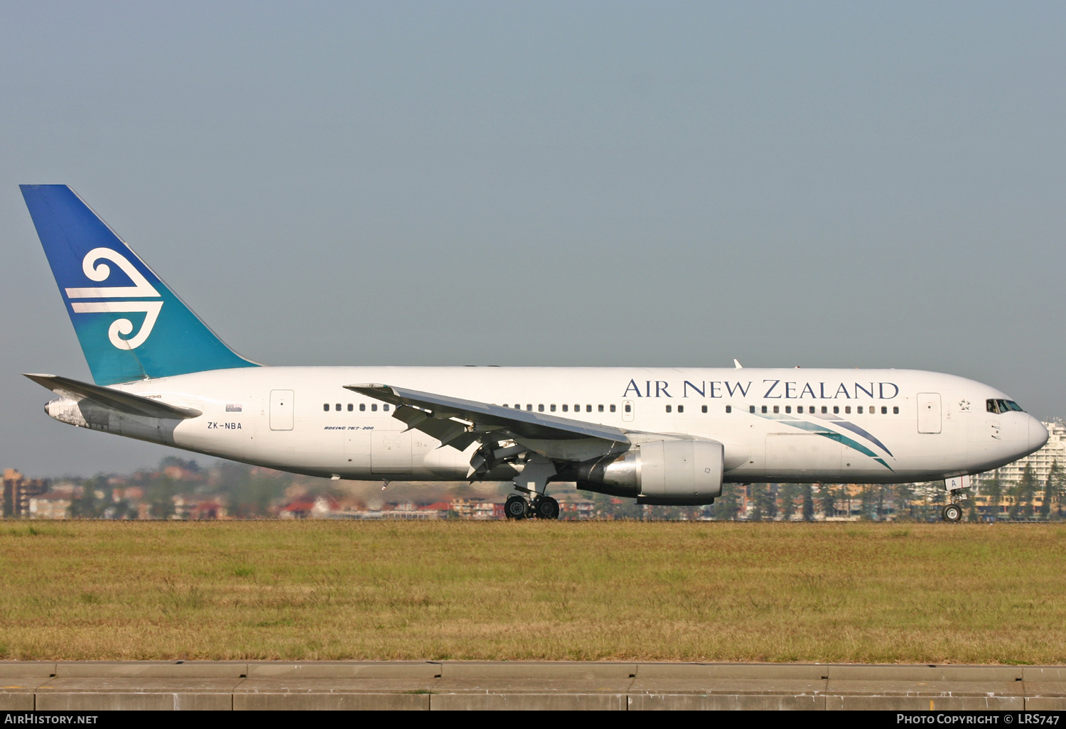 Aircraft Photo of ZK-NBA | Boeing 767-219/ER | Air New Zealand | AirHistory.net #229719