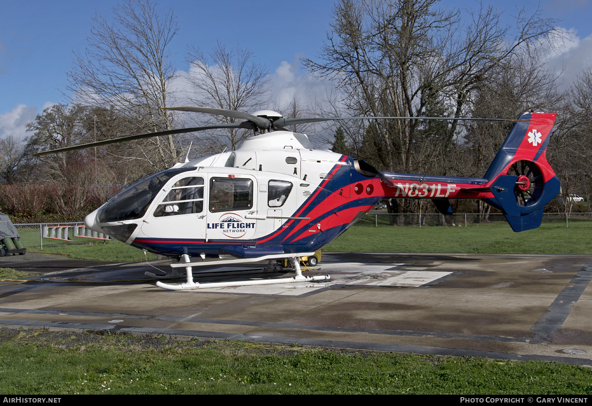 Aircraft Photo of N831LF | Eurocopter EC-635P-1 | Life Flight Network | AirHistory.net #229727