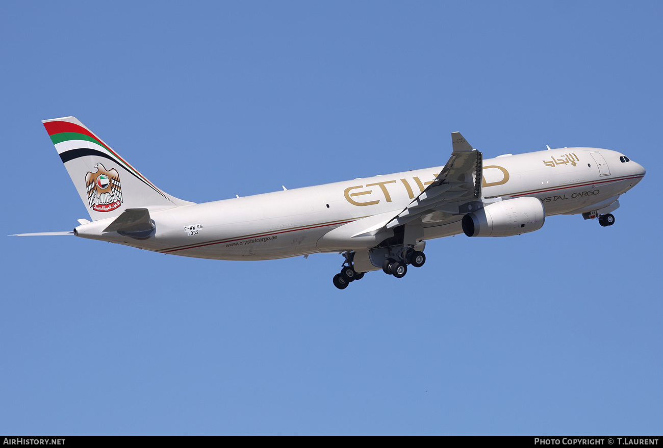 Aircraft Photo of F-WWKG | Airbus A330-243F | Etihad Airways Cargo | AirHistory.net #229736