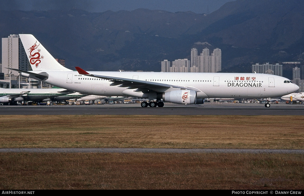 Aircraft Photo of VR-HYB | Airbus A330-342 | Dragonair | AirHistory.net #229742