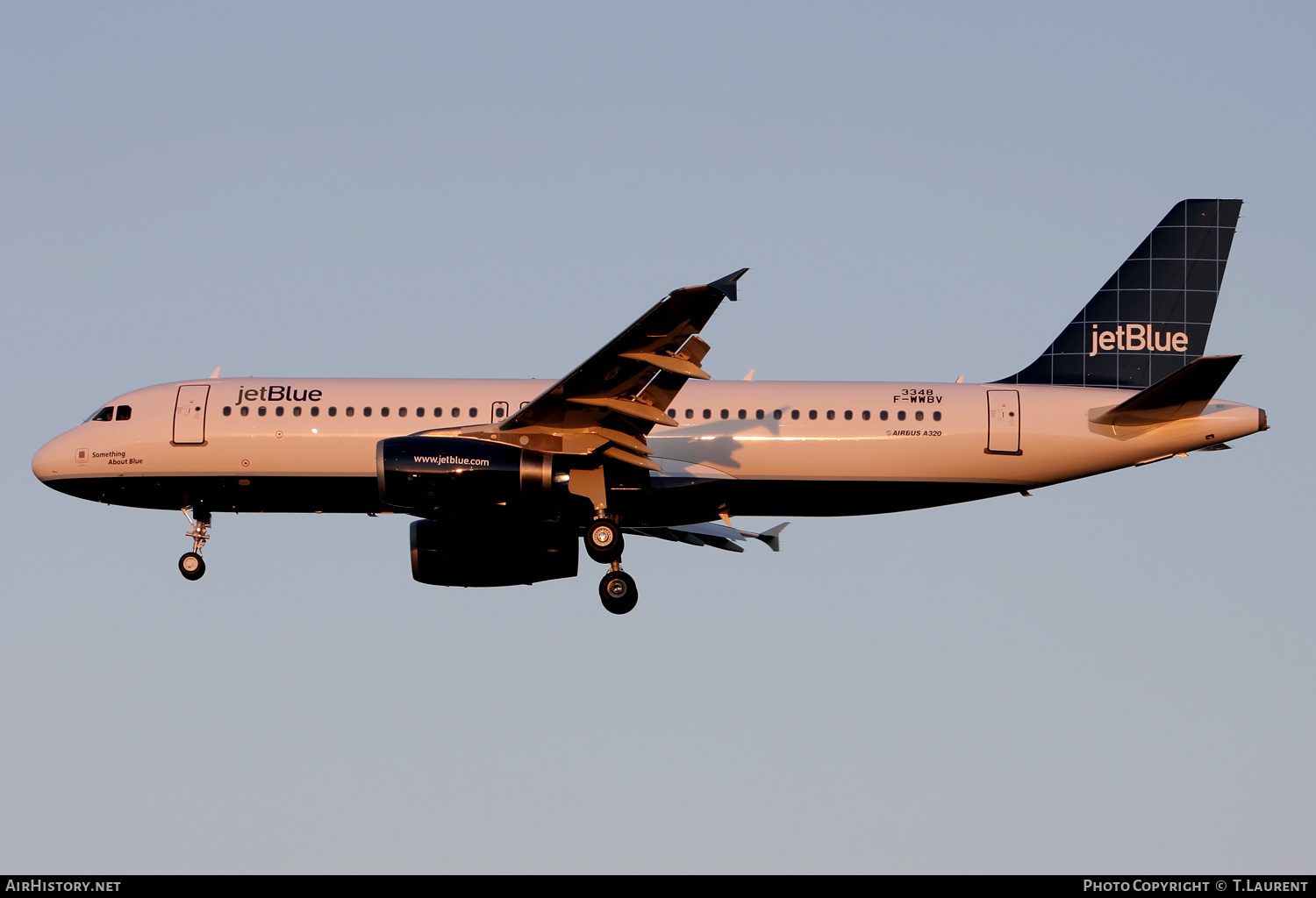 Aircraft Photo of F-WWBV | Airbus A320-232 | JetBlue Airways | AirHistory.net #229756