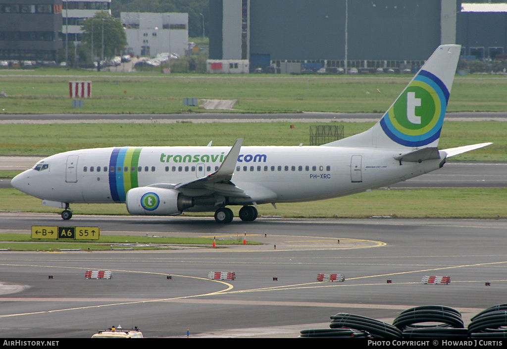 Aircraft Photo of PH-XRC | Boeing 737-7K2 | Transavia | AirHistory.net #229788