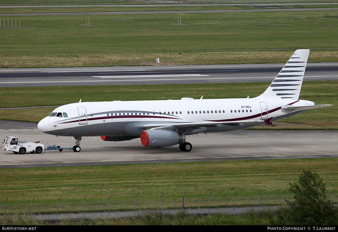 Aircraft Photo of A7-HSJ | Airbus ACJ320 (A320-232/CJ) | AirHistory.net #229805