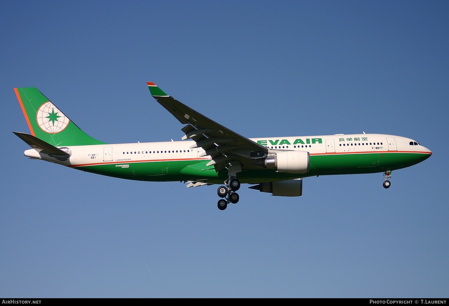 Aircraft Photo of F-WWYY | Airbus A330-203 | EVA Air | AirHistory.net #229806