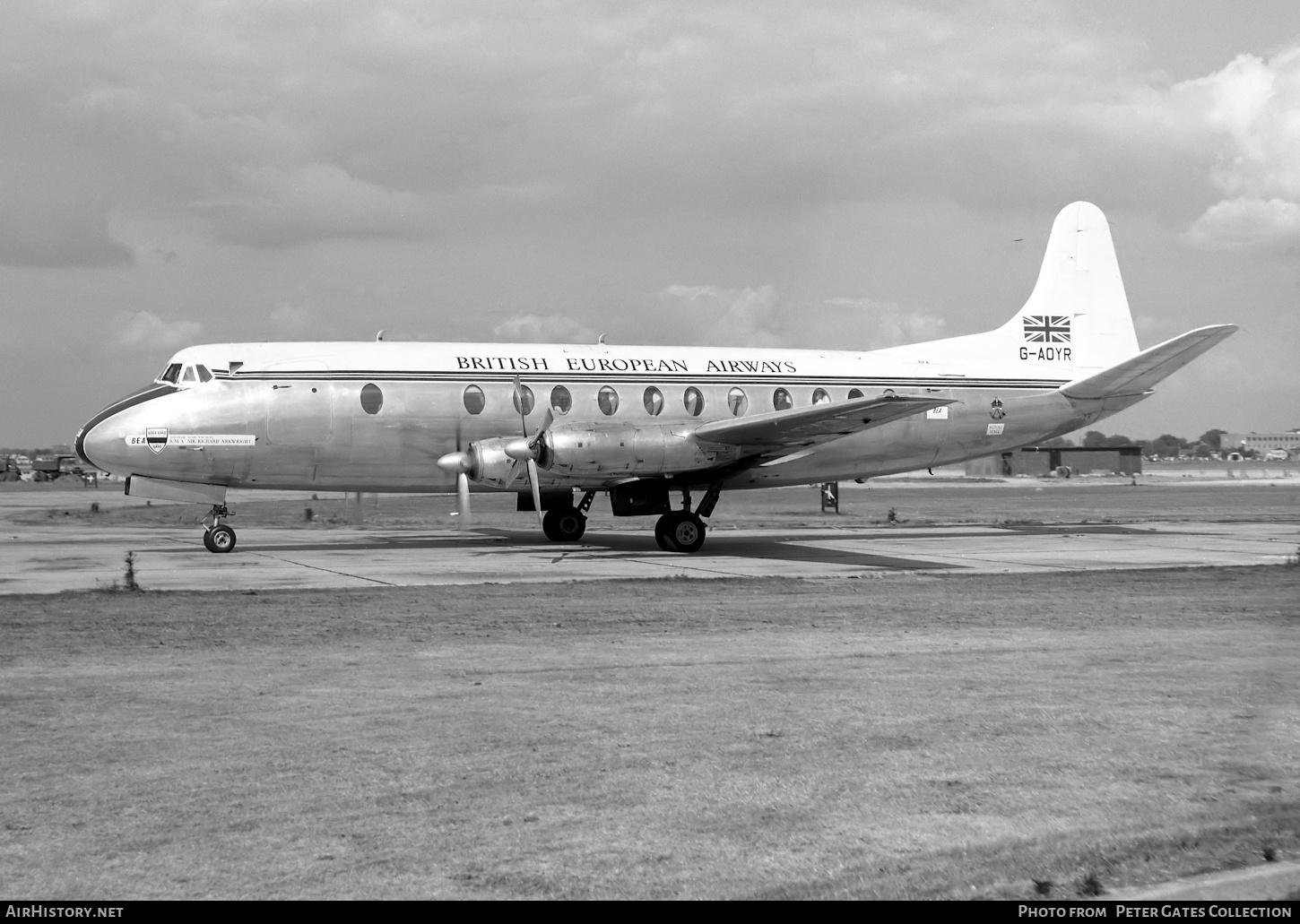 Aircraft Photo of G-AOYR | Vickers 806 Viscount | BEA - British European Airways | AirHistory.net #229809