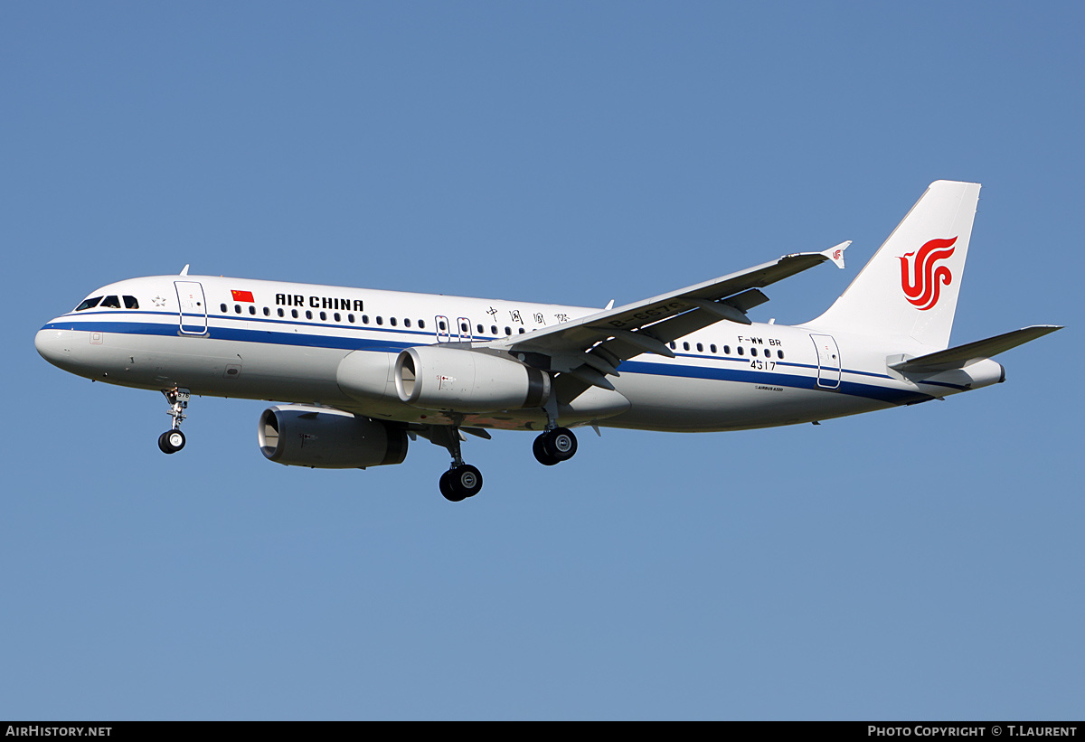 Aircraft Photo of F-WWBR | Airbus A320-232 | Air China | AirHistory.net #229828