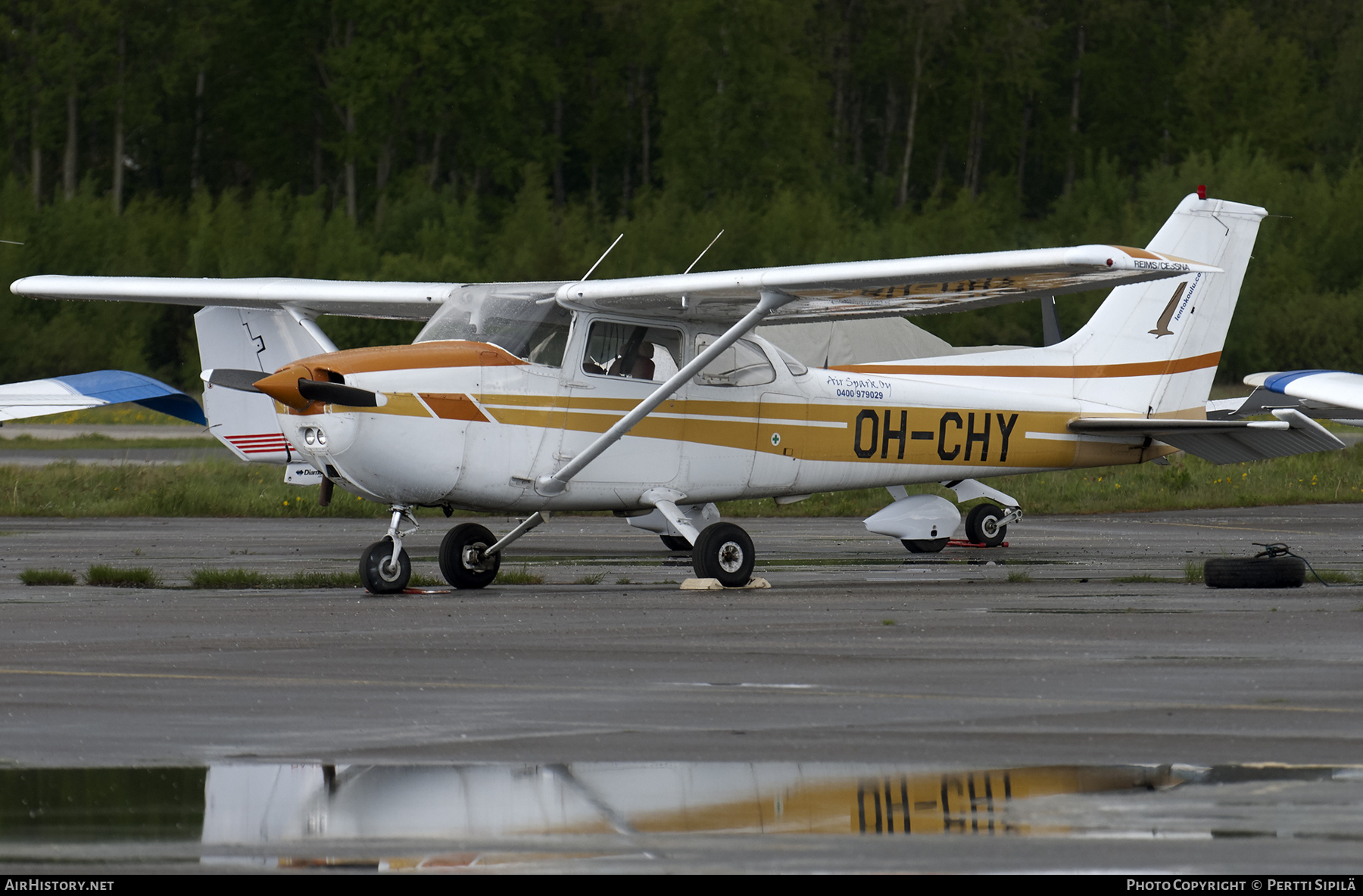 Aircraft Photo of OH-CHY | Reims F172N Skyhawk II | Air Spark | AirHistory.net #229834