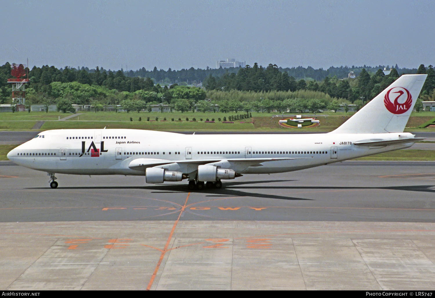 Aircraft Photo of JA8178 | Boeing 747-346 | Japan Airlines - JAL | AirHistory.net #229835