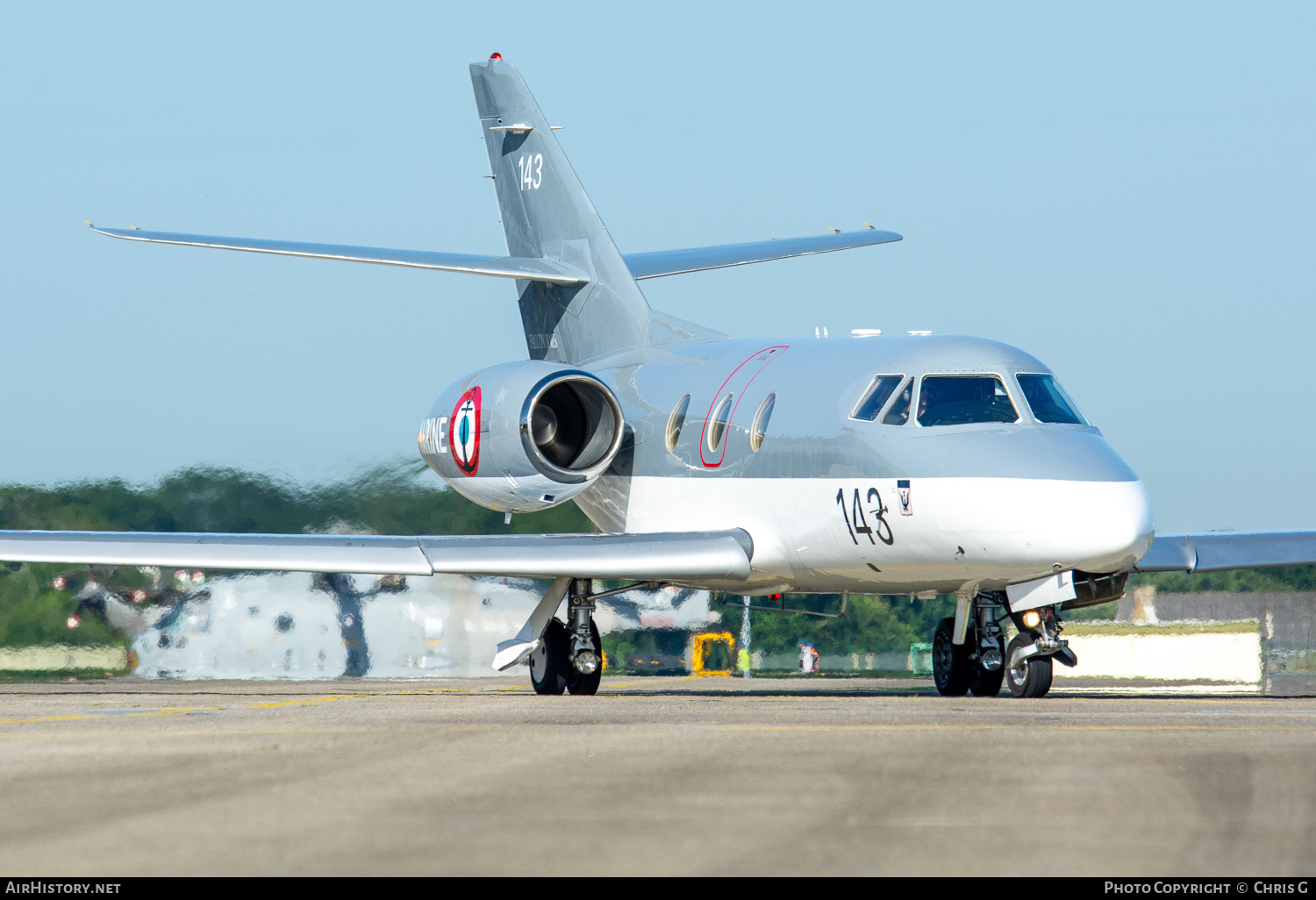 Aircraft Photo of 143 | Dassault Falcon 10MER | France - Navy | AirHistory.net #229842