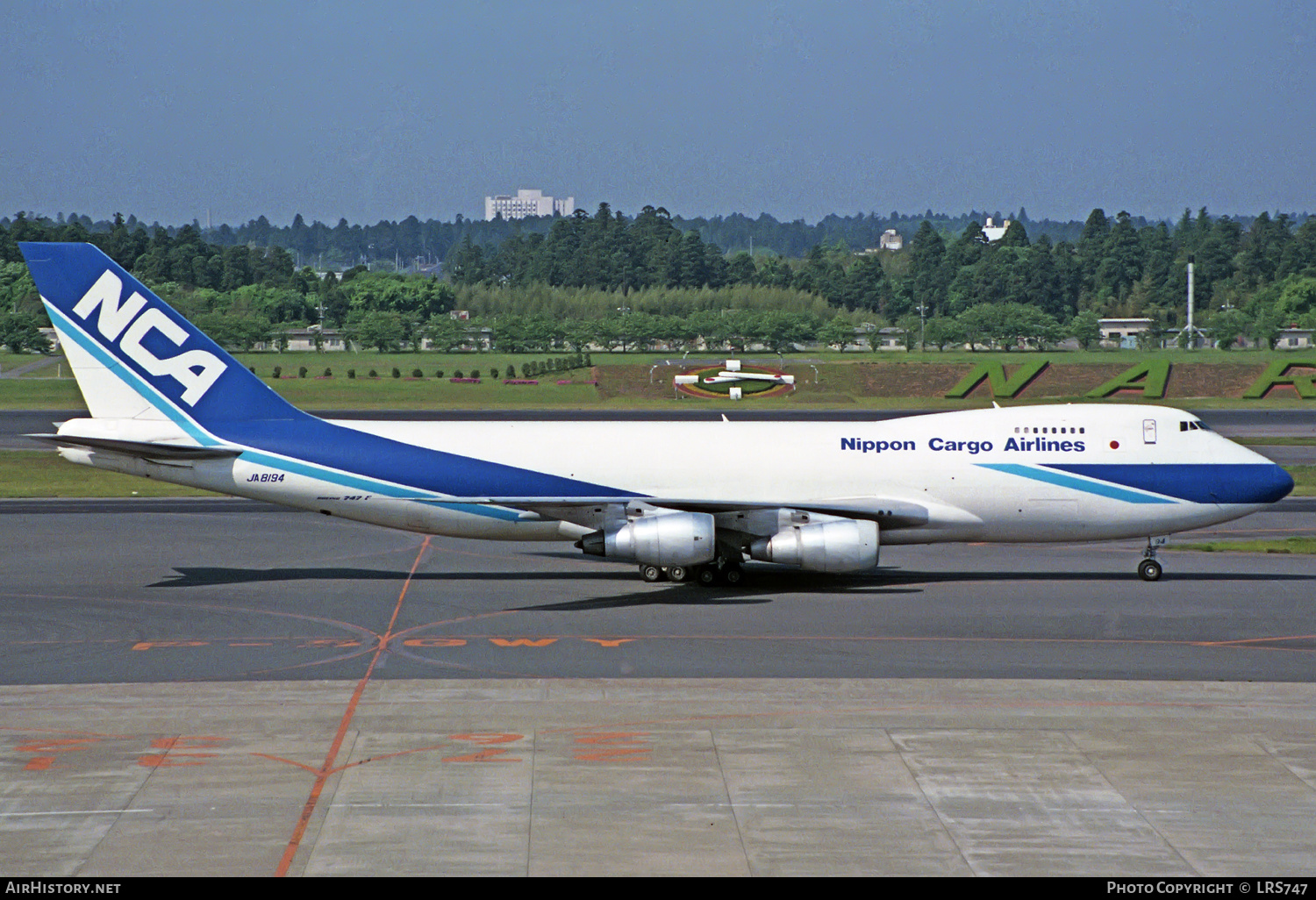 Aircraft Photo of JA8194 | Boeing 747-281F/SCD | Nippon Cargo Airlines - NCA | AirHistory.net #229868
