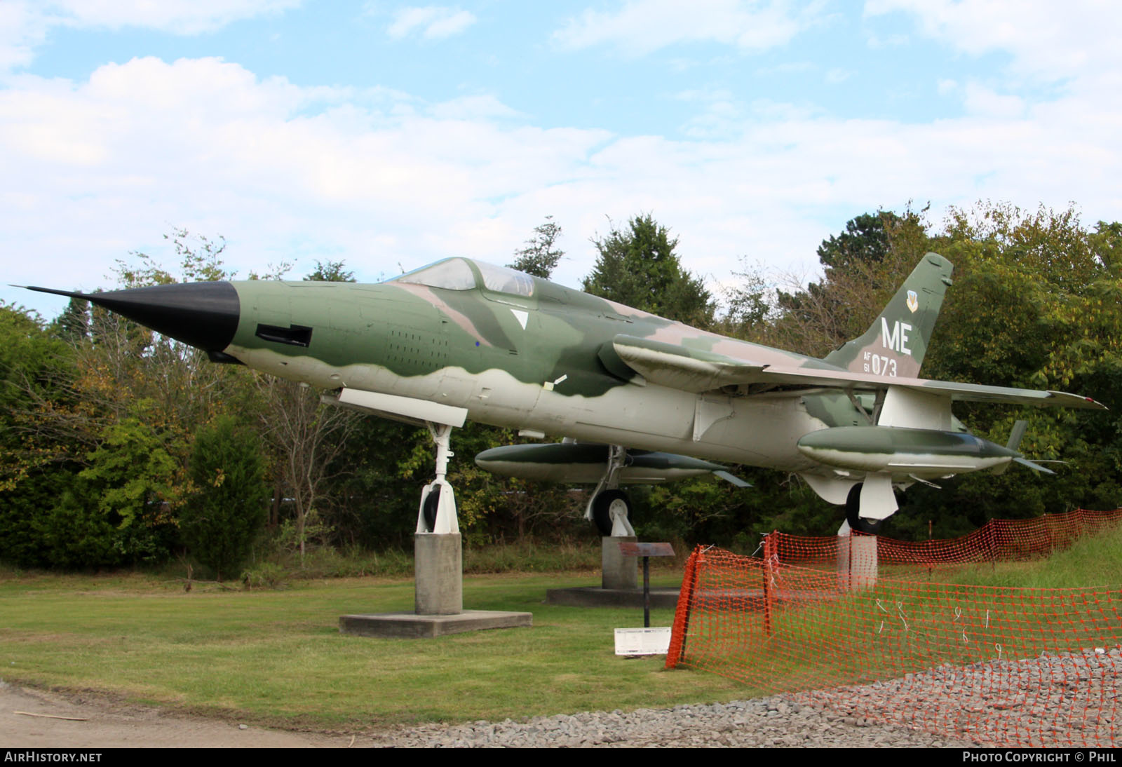 Aircraft Photo of 61-0073 / AF61-073 | Republic F-105D Thunderchief | USA - Air Force | AirHistory.net #229870