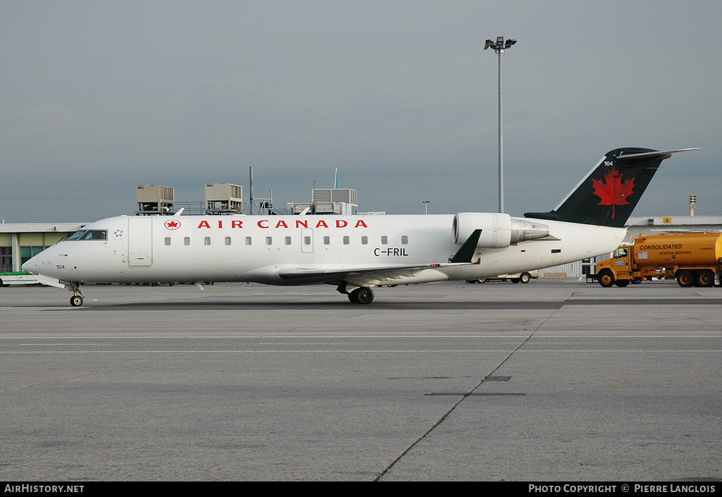 Aircraft Photo of C-FRIL | Canadair CRJ-100ER (CL-600-2B19) | Air Canada | AirHistory.net #229872