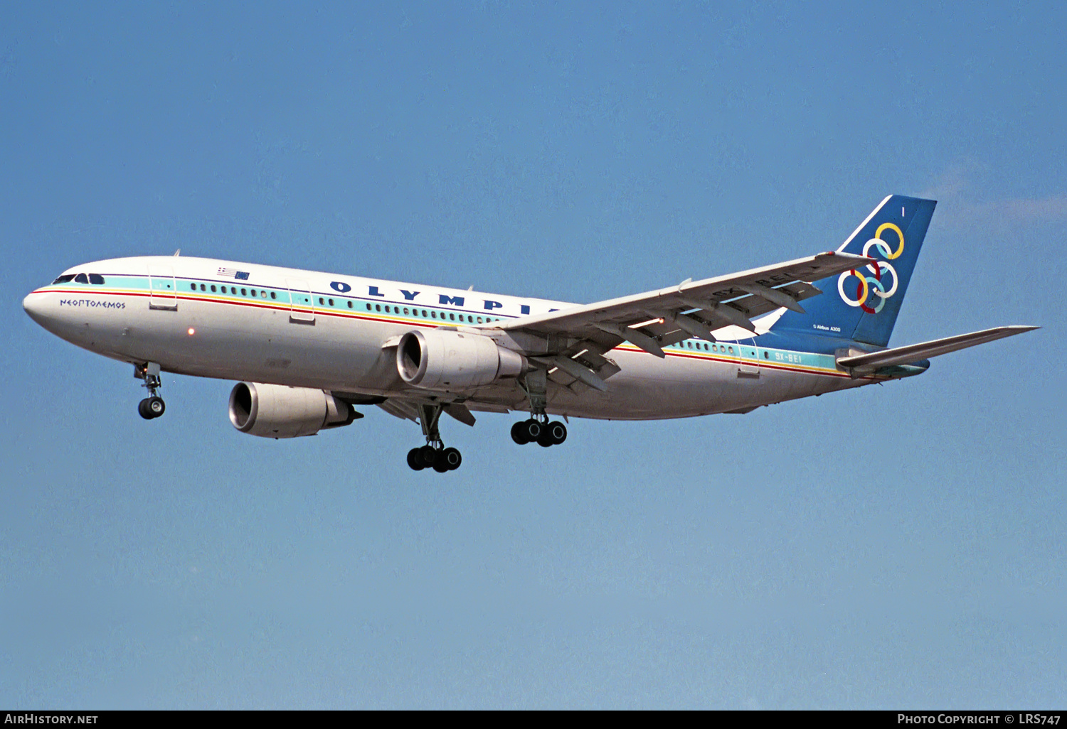 Aircraft Photo of SX-BEI | Airbus A300B4-103 | Olympic | AirHistory.net #229881