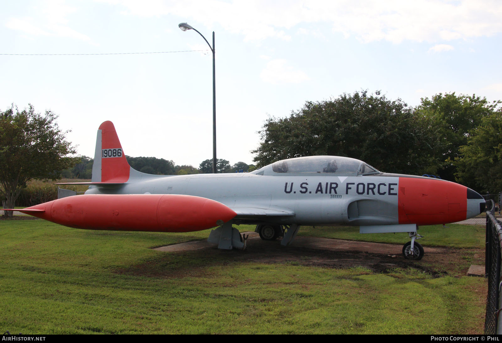 Aircraft Photo of 51-9086 / 19086 | Lockheed T-33A | USA - Air Force | AirHistory.net #229911