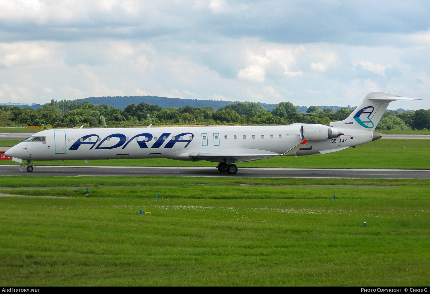 Aircraft Photo of S5-AAK | Bombardier CRJ-900 (CL-600-2D24) | Adria Airways | AirHistory.net #229933