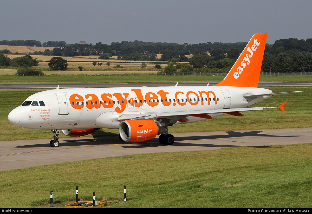 Aircraft Photo of G-EZIL | Airbus A319-111 | EasyJet | AirHistory.net #229936
