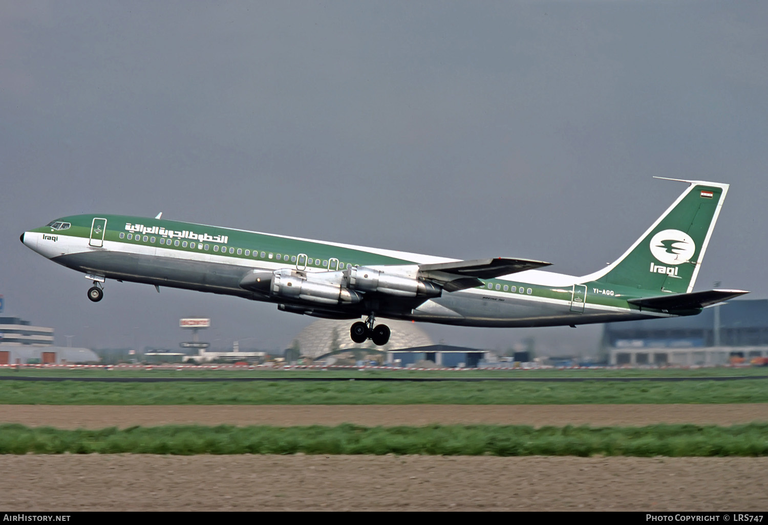 Aircraft Photo of YI-AGG | Boeing 707-370C | Iraqi Airways | AirHistory.net #229941
