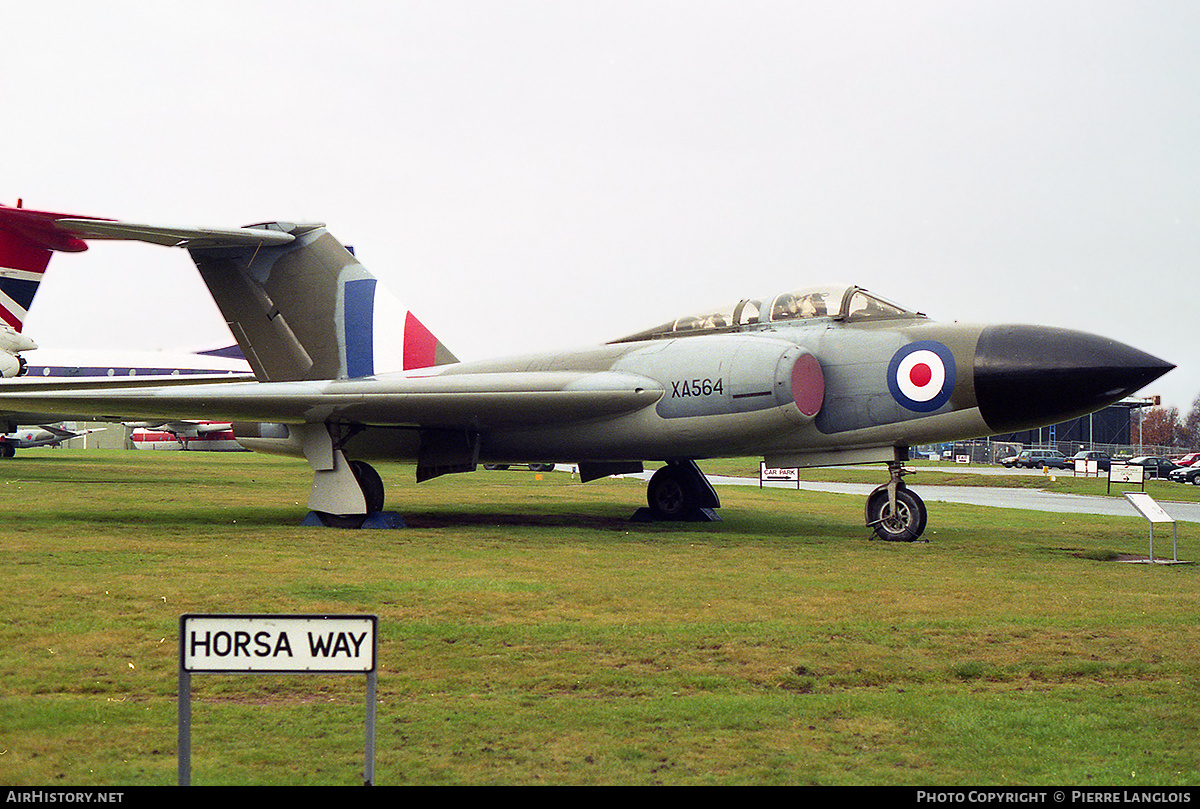 Aircraft Photo of XA564 | Gloster Javelin FAW1 | UK - Air Force | AirHistory.net #229952