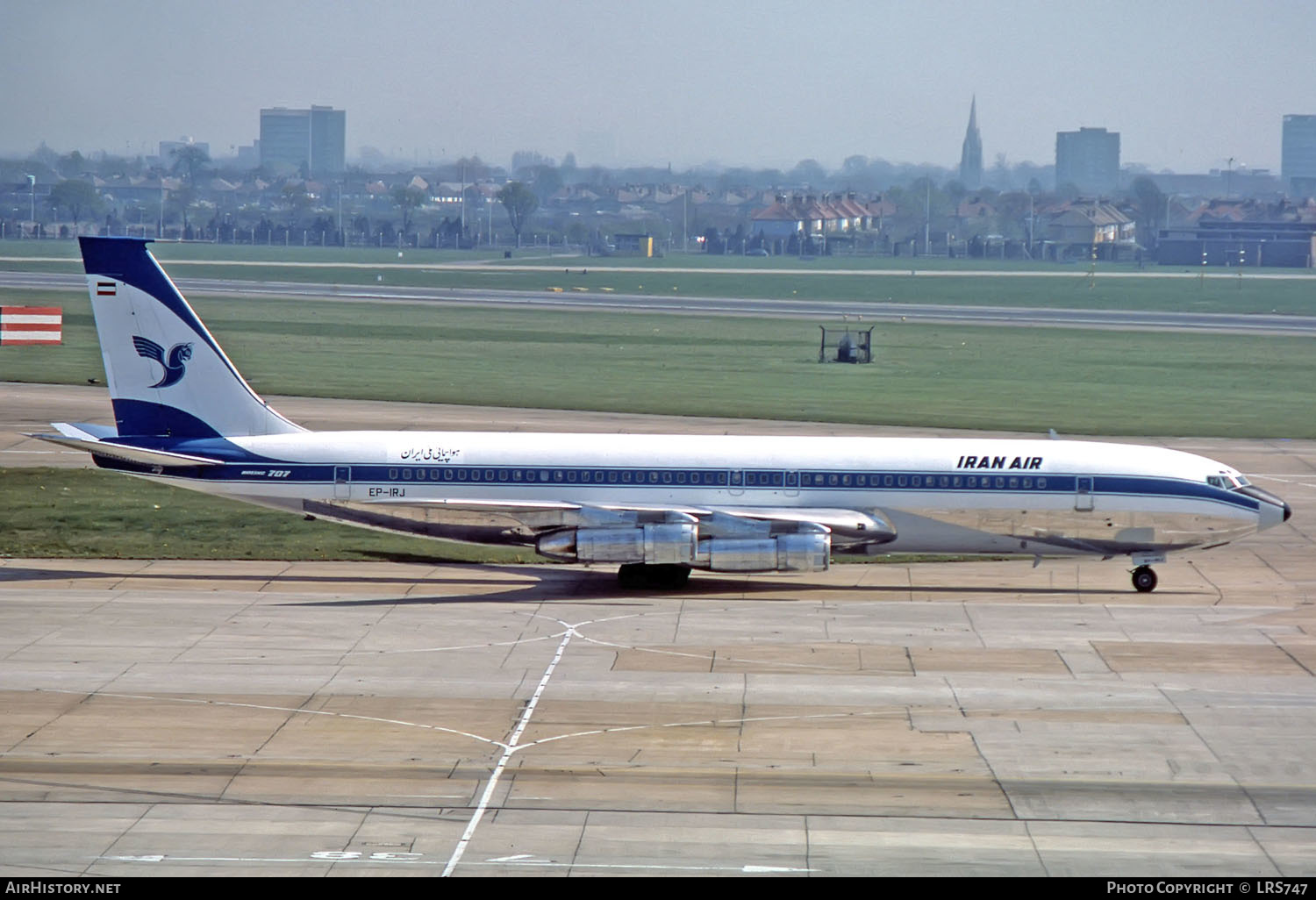 Aircraft Photo of EP-IRJ | Boeing 707-321B | Iran Air | AirHistory.net #229957