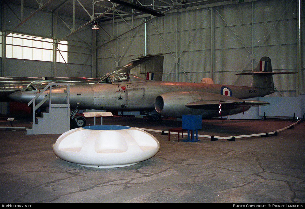 Aircraft Photo of WK935 | Gloster Meteor F8 (Mod) | UK - Air Force | AirHistory.net #229966
