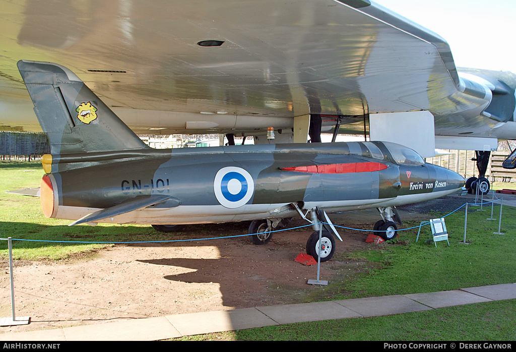 Aircraft Photo of GN-101 | Folland Fo.141 Gnat F.1 | Finland - Air Force | AirHistory.net #229969
