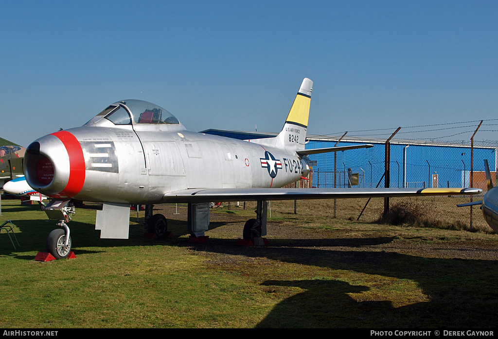 Aircraft Photo of 48-242 / 8242 | North American F-86A Sabre | USA - Air Force | AirHistory.net #229975