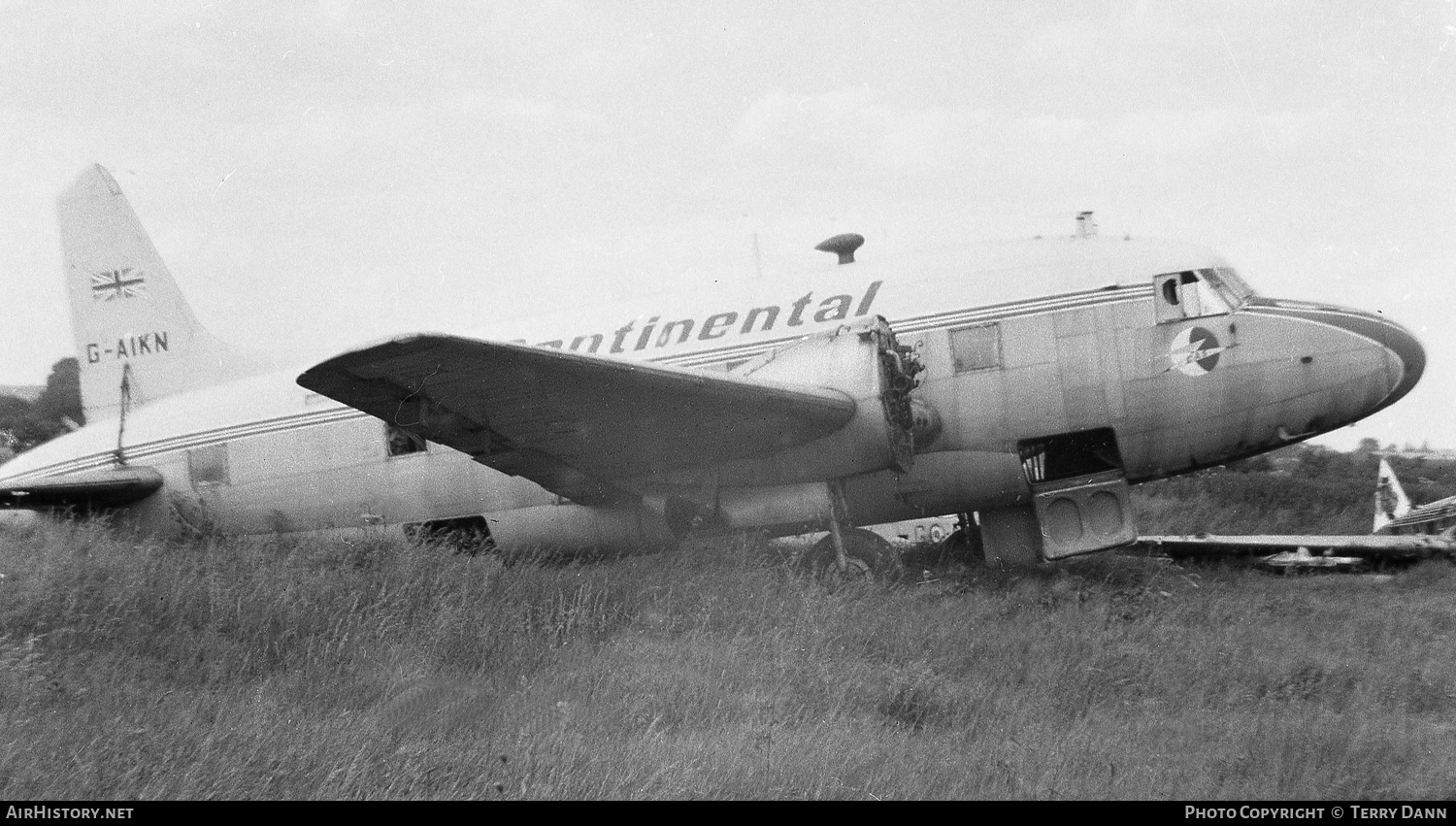 Aircraft Photo of G-AIKN | Vickers 610 Viking 1B | Continental Air Transport - CAT | AirHistory.net #229976