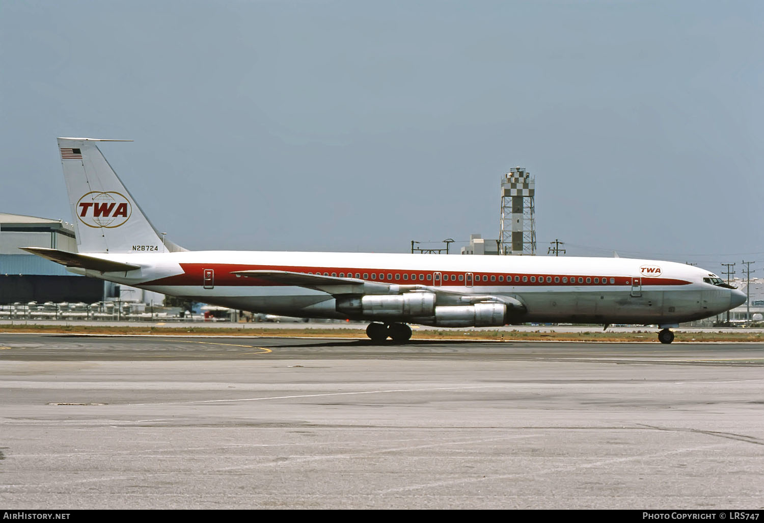 Aircraft Photo of N28724 | Boeing 707-331B | Trans World Airlines - TWA | AirHistory.net #229996