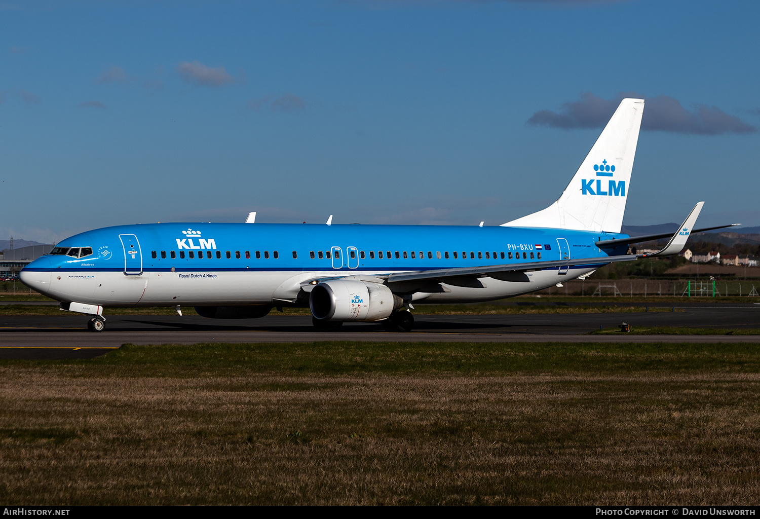 Aircraft Photo of PH-BXU | Boeing 737-8BK | KLM - Royal Dutch Airlines | AirHistory.net #230015
