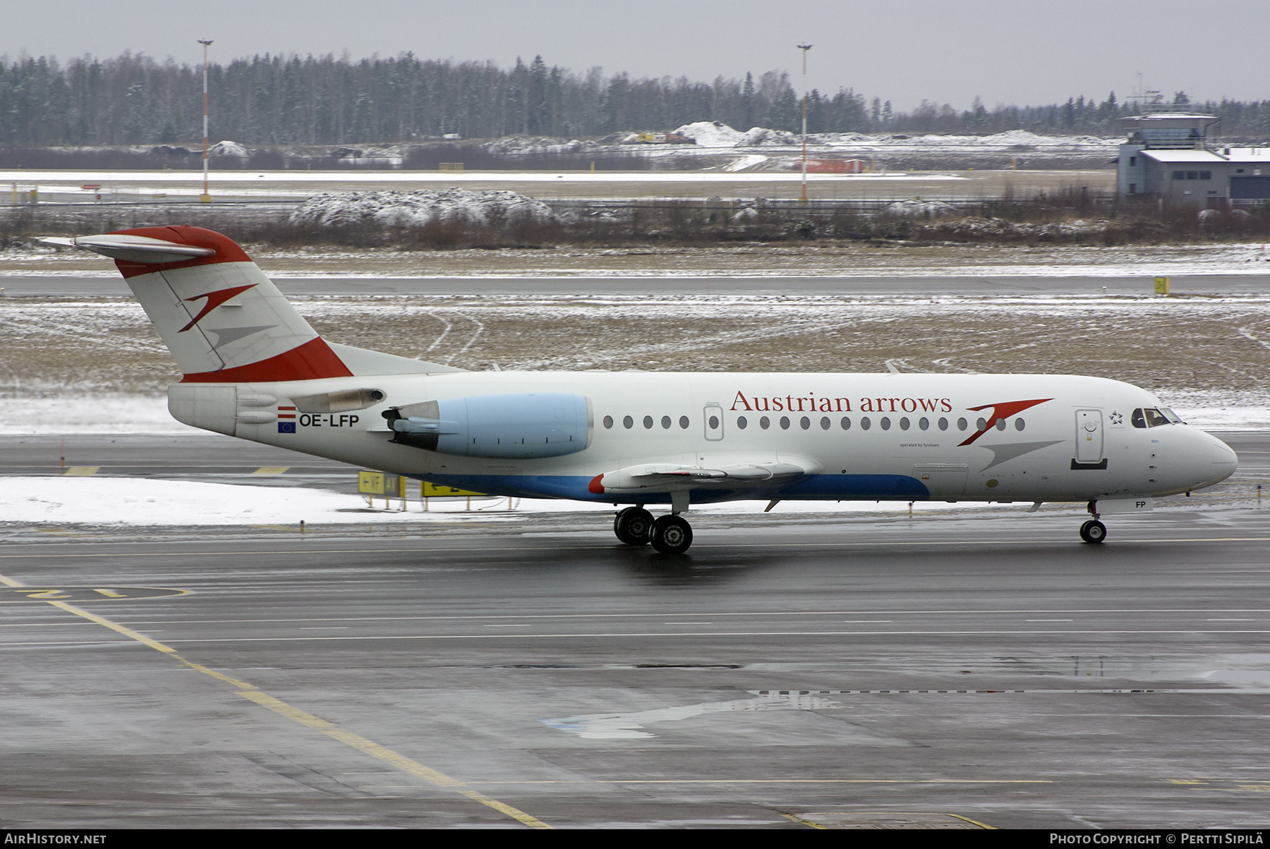 Aircraft Photo of OE-LFP | Fokker 70 (F28-0070) | Austrian Arrows | AirHistory.net #230016