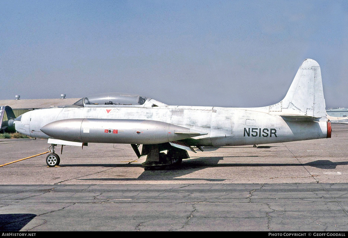 Aircraft Photo of N51SR | Lockheed T-33A | AirHistory.net #230050