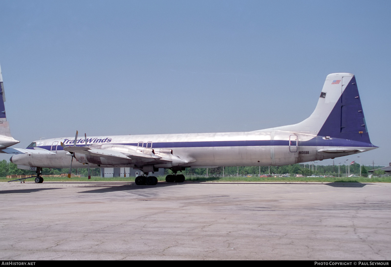 Aircraft Photo of N106BB | Canadair CL-44D4-2 | Tradewinds International Airlines | AirHistory.net #230053