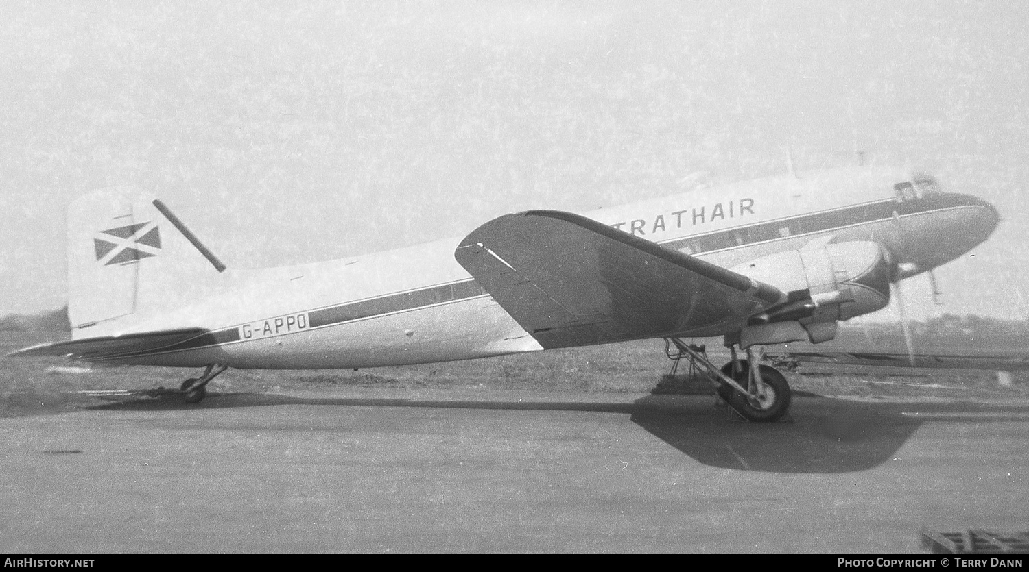 Aircraft Photo of G-APPO | Douglas C-47A Dakota Mk.3 | Strathair | AirHistory.net #230055