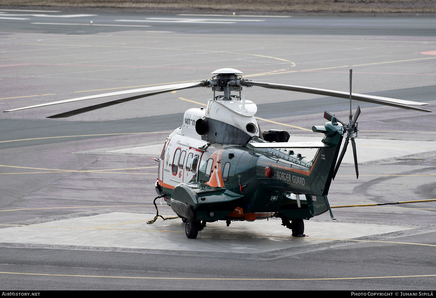 Aircraft Photo of OH-HVF | Aerospatiale AS-332L1 Super Puma | Rajavartiolaitos - Finnish Border Guard | AirHistory.net #230062
