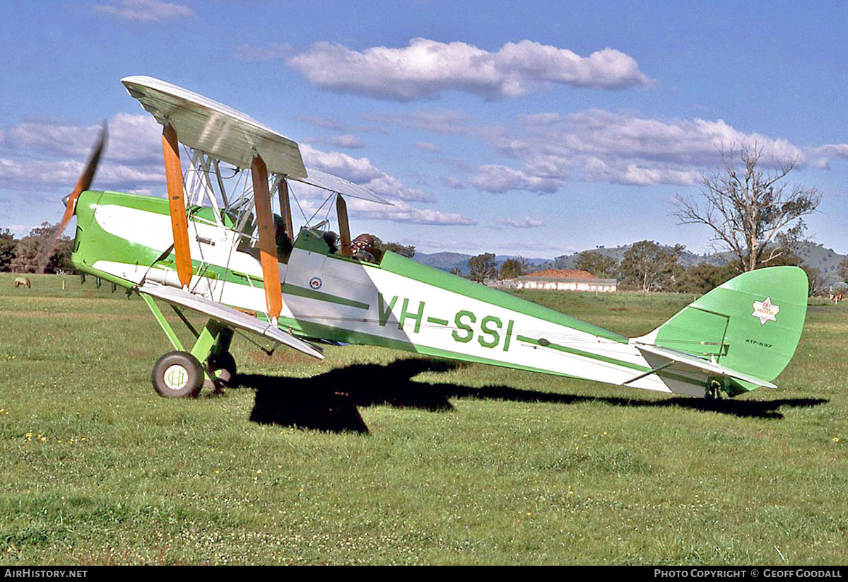 Aircraft Photo of VH-SSI | De Havilland D.H. 82A Tiger Moth | AirHistory.net #230082