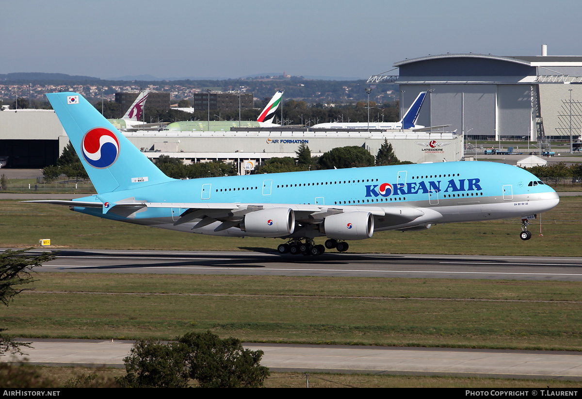 Aircraft Photo of F-WWAB | Airbus A380-861 | Korean Air | AirHistory.net #230088