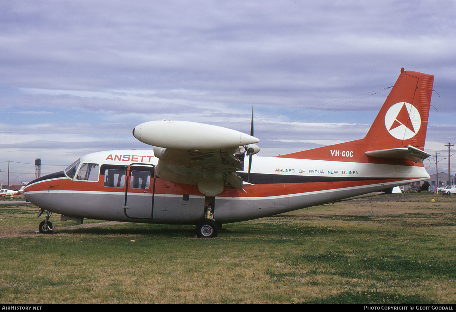 Aircraft Photo of VH-GOC | Piaggio P-166A | Ansett Airlines of Papua New Guinea | AirHistory.net #230089