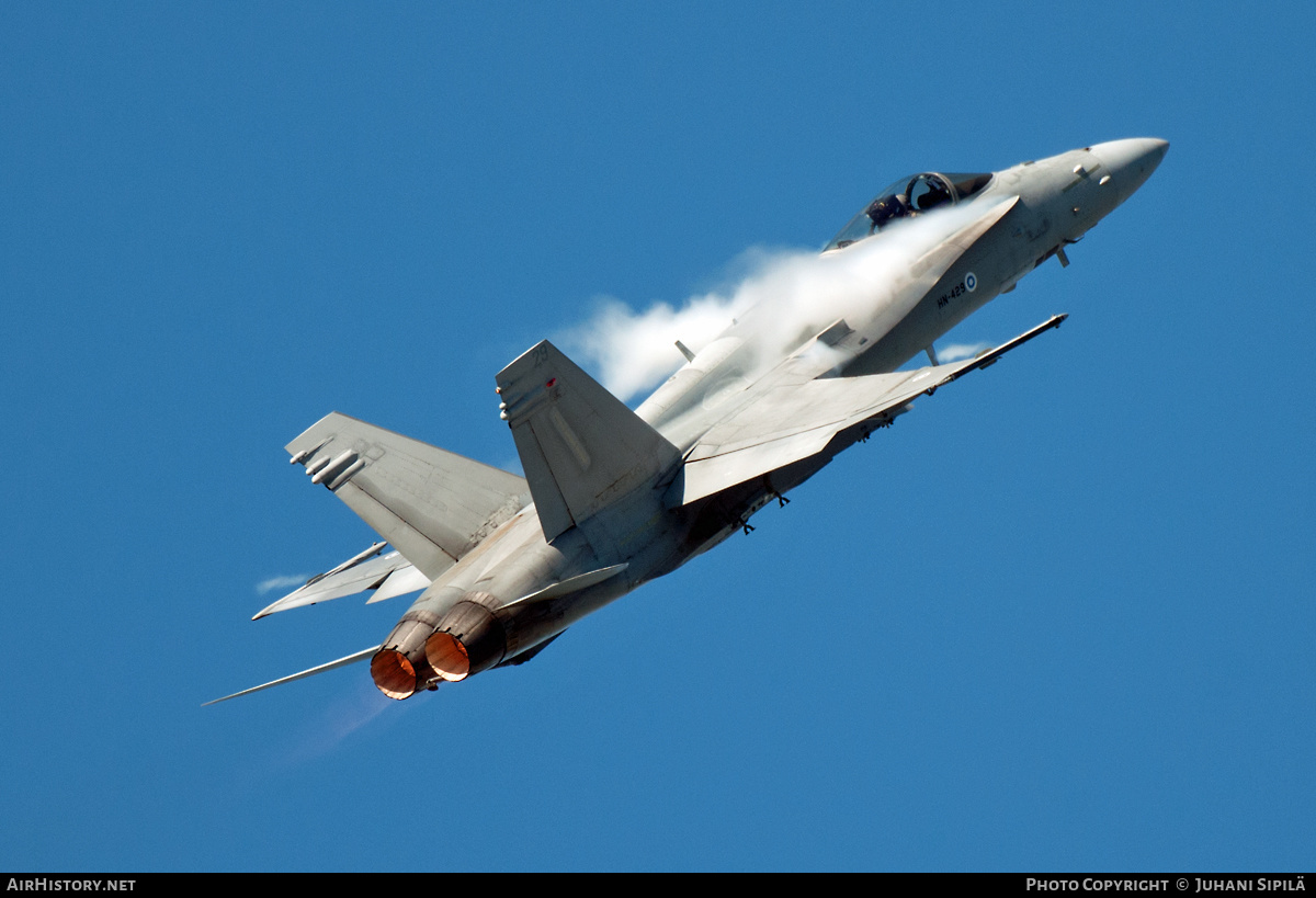 Aircraft Photo of HN-429 | McDonnell Douglas F/A-18C Hornet | Finland - Air Force | AirHistory.net #230092