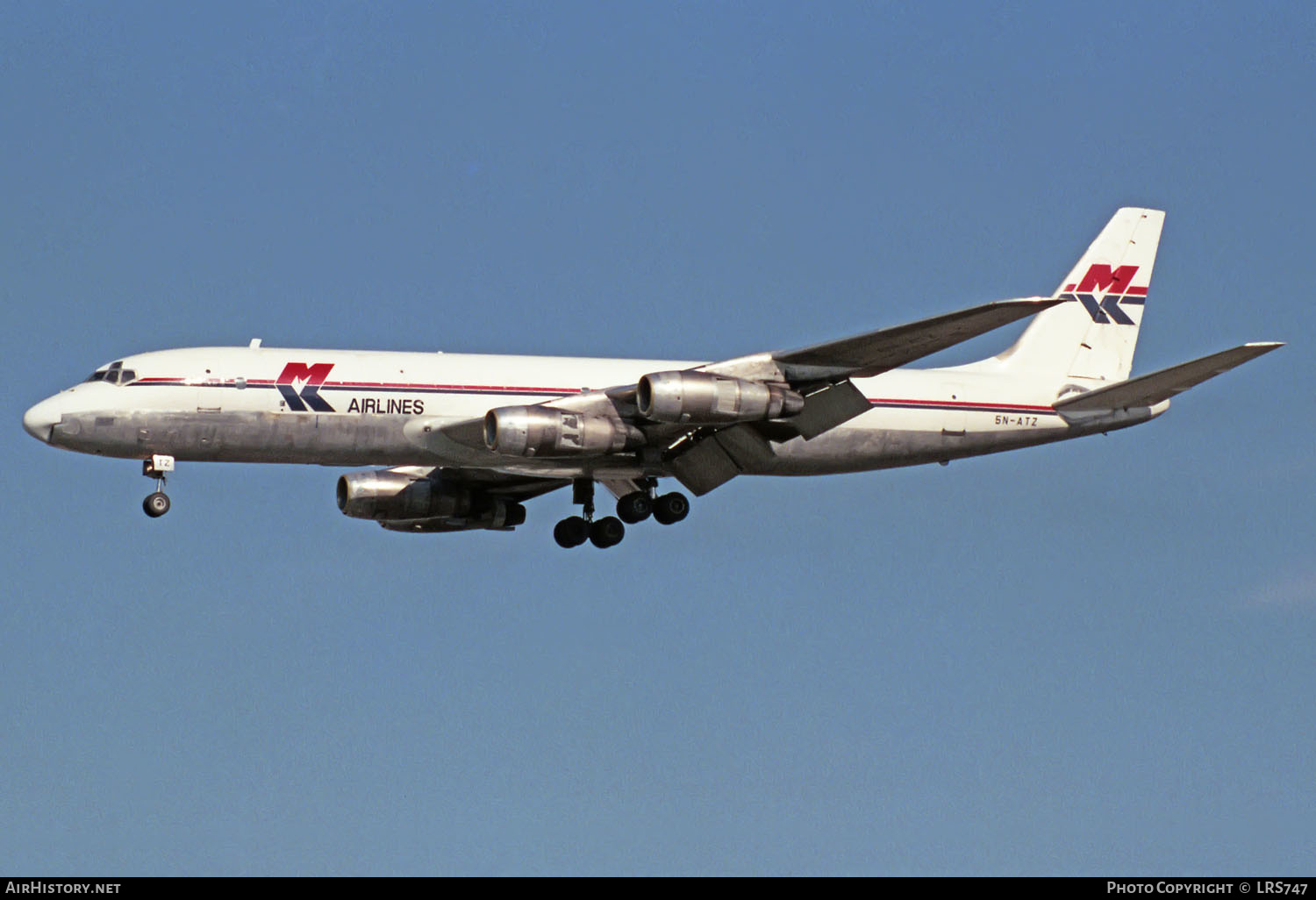 Aircraft Photo of 5N-ATZ | McDonnell Douglas DC-8-55/F | MK Airlines | AirHistory.net #230097