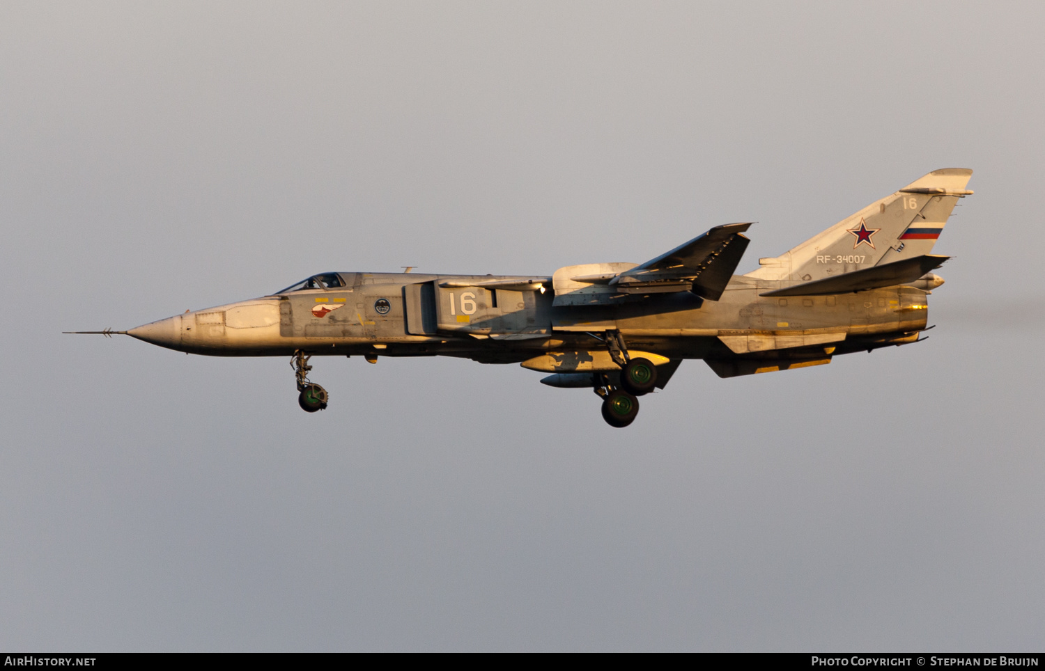Aircraft Photo of RF-34007 | Sukhoi Su-24MR | Russia - Navy | AirHistory.net #230100