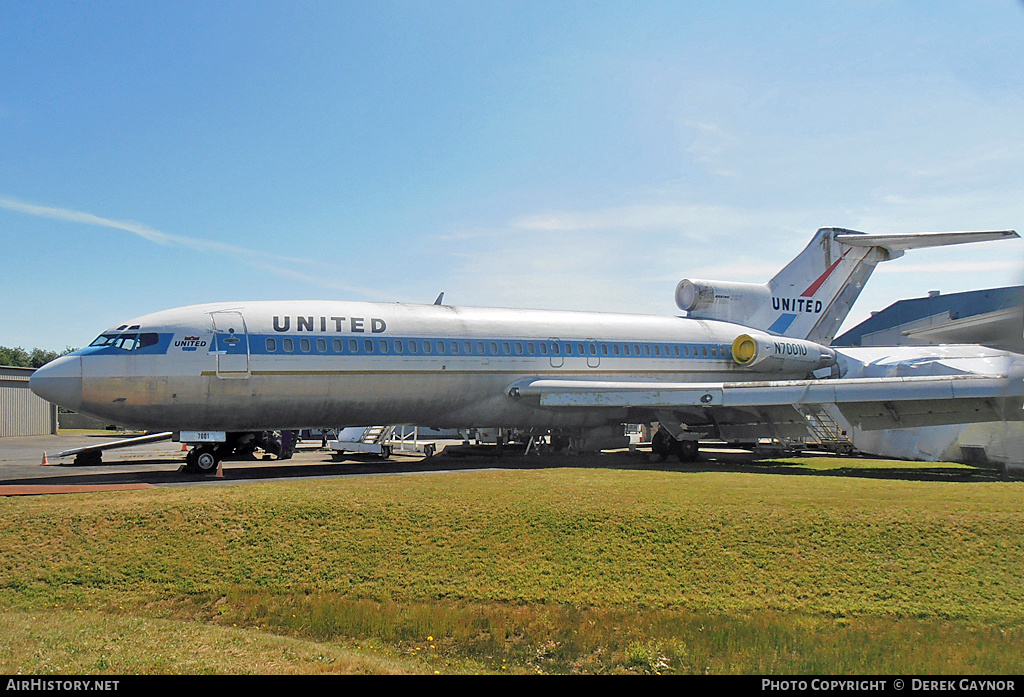 Aircraft Photo of N7001U | Boeing 727-22 | United Air Lines | AirHistory.net #230109